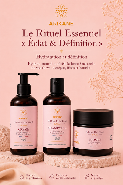 Pack 1 : Le Rituel Essentiel "Hydratation et defintion''