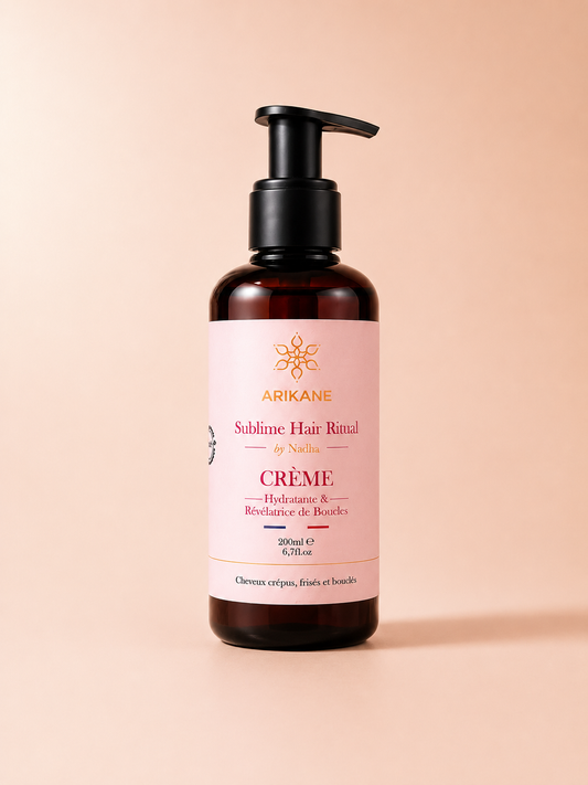 La crème hydratante et révélatrice de boucles